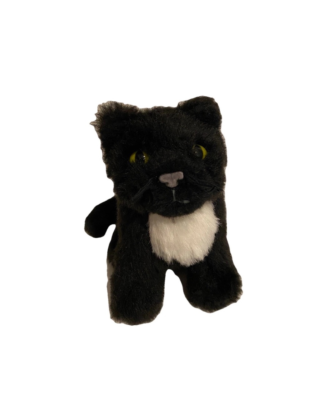 American Girl Doll Caroline Cat Inkpot Black Plush Stuffed Animal Pet Kitty